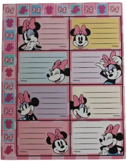 Gim Minnie Ετικέτες Τετραδίων 8x2cm 16τμχ