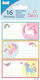 Global Gift Notebook Labels Unicorns 16pcs Unicorns