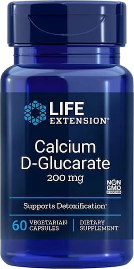Life Extension Calcium D-glucarate 200mg 60 κάψουλες