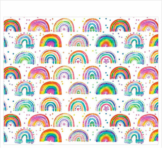 Ursus Χαρτόνι Little Rainbows Διπλής Όψης 10 Φύλλα 50x68εκ.