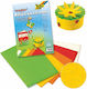 Folia Χαρτόνι Ανάγλυφα 10 Φύλλα 23x33εκ.