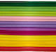 Happy Color Happy Color Corrugated Paper 25x200cm Mix 10 Rolls