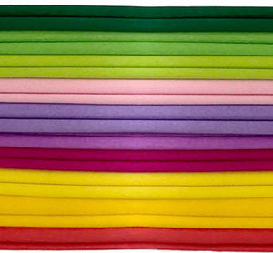 Happy Color Happy Color Corrugated Paper 25x200cm Mix 10 Rolls
