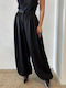 Damen Stoff Hose Black