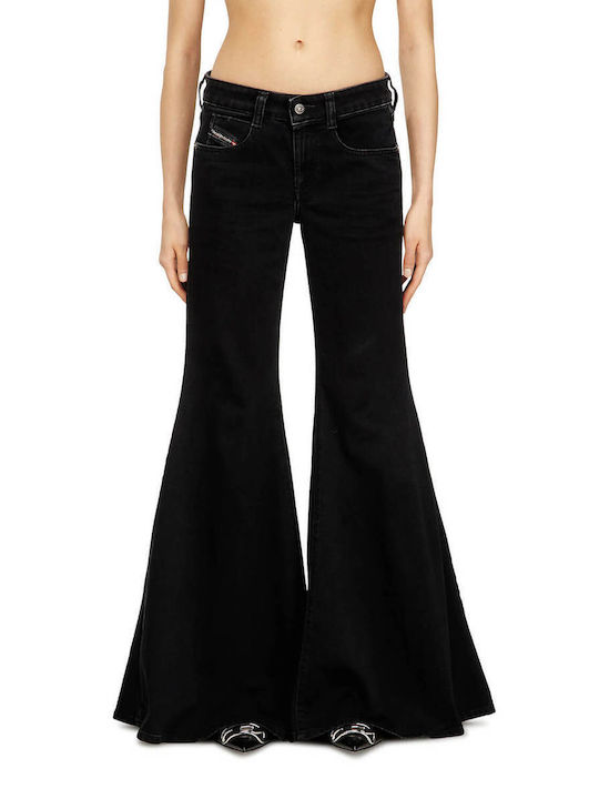 Diesel Jean Blugi Damă Cu Pantaloni Evazați Diesel Jean Blugi Damă Cu Pantaloni Evazați
