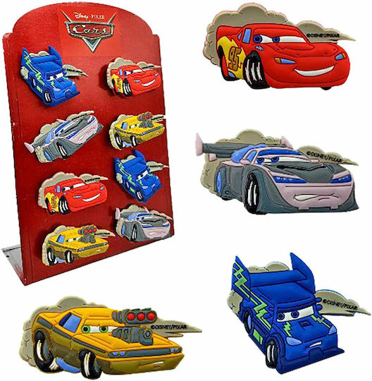 Disney Cars Σετ Μαγνητάκια Cars 7x7εκ. 12τμχ