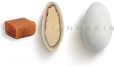 CHatzigiannakis Choco Almond in Form von Standard mit Geschmack von Karamell White Checkmate 1000gr
