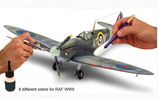 Revell Σετ Χρώματα Μοντελισμού Raf Wwii 18ml 8τμχ