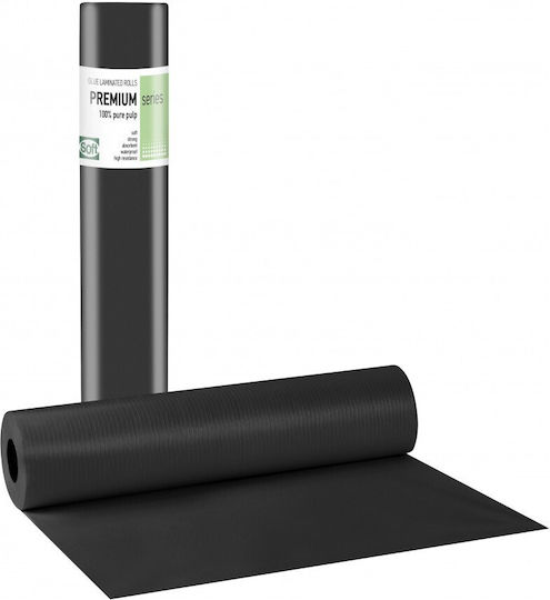 Soft Care Rol Examinare Hârtie Role de mese de examinare Premium Standard 50cm x 50m. Negru 1buc