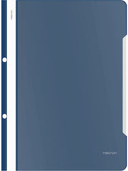 Metron Ντοσιέ με Έλασμα για Χαρτί A4 Μπλε Σκούρο Metron Ντοσιέ με Έλασμα για Χαρτί A4 Μπλε Σκούρο
