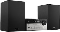 Philips Ηχοσύστημα 2.0 Micro Music System TAM4205M2/12 80W με CD Player και Bluetooth Διάφανο Philips Ηχοσύστημα 2.0 Micro Music System TAM4205M2/12 80W με CD Player και Bluetooth Διάφανο