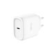 Trust GaN Wireless Charger with USB-C Port 45W Power Delivery White