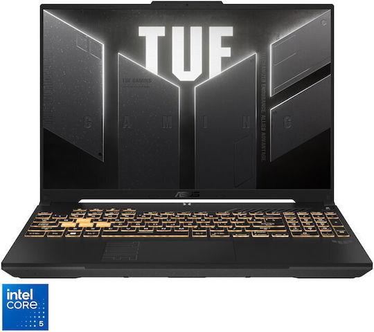 Asus TUF Gaming F16 15.6" FHD+ 144Hz (Nucleu 5-210H/16GB/1TB SSD/GeForce RTX 4050/No OS) (Tastatură Engleză Internațională)