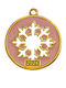 Metal Decorative Snowflake 4x4.5cm M2026/10564 Rotten Apple