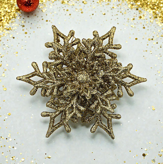 Crăciun Decorativ Floare Lungime 11cm.