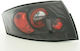 Taillights Audi TT 8N Black 2 Pieces