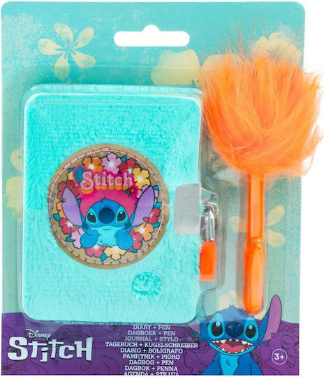 Disney Stitch Mini Diary + Pen 12 Τεμ