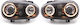 Car Bulbs Angel Eyes Front Vw Golf 4 Look Gti R32 Black 2 Pieces 13541