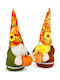 Autumn Decorative Figurine – Santa Pumpkin – 35 Cm – 2 Models