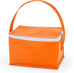 Ισοθερμική Τσάντα Lunch Bag Χειρός Πορτοκαλί