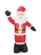 Outdoor Inflatable Illuminated Santa Claus Electric White 150cm