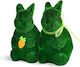 Easter Decoration Bunny 2 Types 15 Cm Green