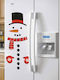 Weihnachtsaufkleber Set Schneemänner 40 x 70 cm