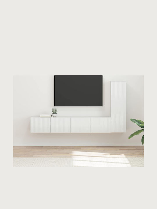 Living Room TV Unit White L30xW31xH100cm