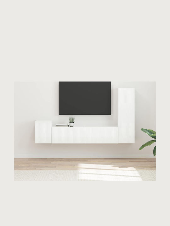 Living Room TV Unit White L30xW31xH100cm