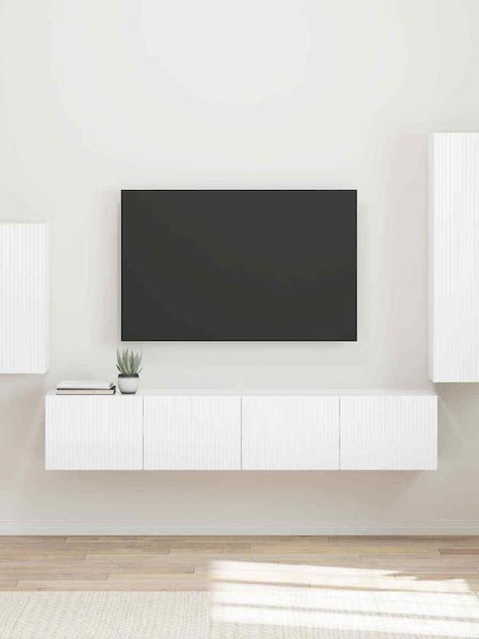 Living Room TV Unit White L30xW31xH100cm