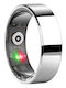 Kyklō Smart Ring 17.3mm Waterproof with Heart Rate Monitor Silver