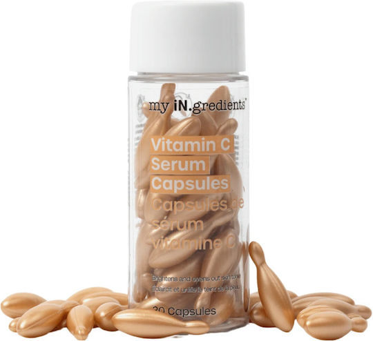 my iN.gredients Serum Față cu Vitamina C pentru Strălucire 30 Bucăți