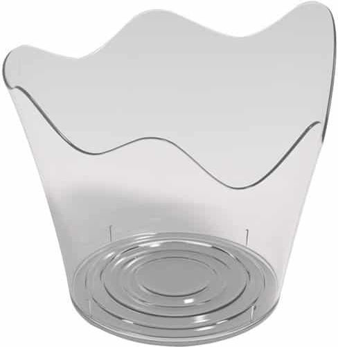 Goldplast Plastic Bowl 90ml Transparent