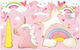 Cookie Cutter Unicorns Set 4 Monochrome Oem