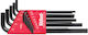 Set Long Hexagonal Socket Wrenches In Plastic Holder
