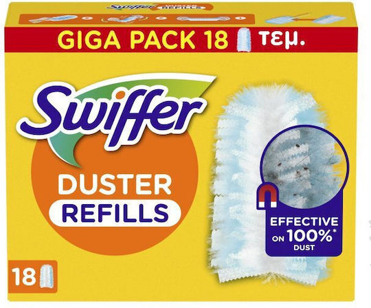 Swiffer Duster Spare Cloths Mega Pack 18 Pieces