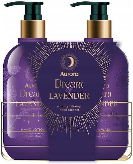 Aurora Dream Of Lavender Skin Care Set for Body Cleaning 2pcs