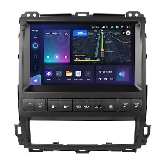 Teyes Cc3l Автомобилен Навигационен Система Lexus Gx 470 2003-2009 4+64GB 9" IPS Octa-core 1.6GHz Android 4G Bluetooth 5.1 DSP