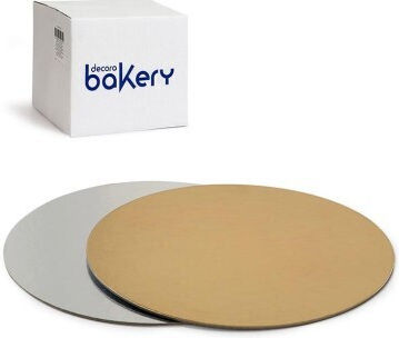 Round Discs D13cm Thickness 1mm Double-Sided Gold Silver 100 Pieces