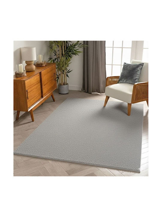 Eco-Carpet Santa Fe Wohnzimmer Teppich mit Breite 140cm Grau (Preis pro Meter)