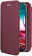 Case Motorola Moto G30 Book Type Magnetic Closure Gekko Elegance Purple