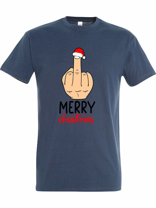 Unisex T-shirt "Merry Christmas Lustiger Mittel...