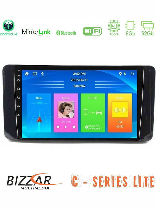 Bizzar Car Audio System for Skoda Kamiq 2019-2022 (Bluetooth/USB/AUX/WiFi/GPS/Apple-Carplay/Android-Auto) with Touch Screen 9"