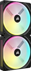 Corsair ICUE LINK QX140 Case Fan 2τμχ Corsair ICUE LINK QX140 Case Fan 2τμχ