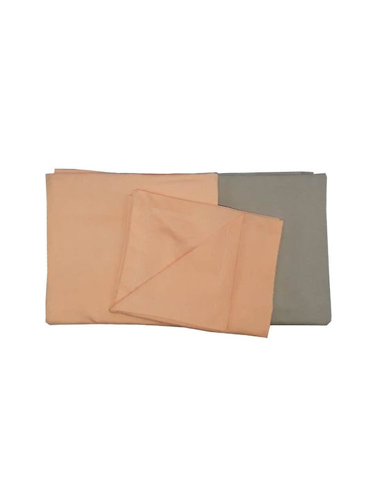 Beboulino Baby Bettlaken Braun 100x180cm