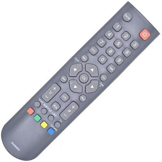 Rc2000ee02-ledv24td2010 Kntech Remote Control Led Vortex-thomson-tesla