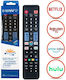 Kntech Universal Remote Control Tv Led Samsung/lg 4k Netflix No Additional Settings