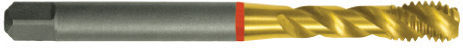 960st51 Machine Long Taps Normal Fine Pitch Din 371 376 374 Form C Tin Dim M 12 X 1.75 Mm