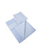 Karfitsomenos Gatos Blue Stars Baby Sheets Set Crib Cotton Fitted Light Blue 110x180cm 3pcs