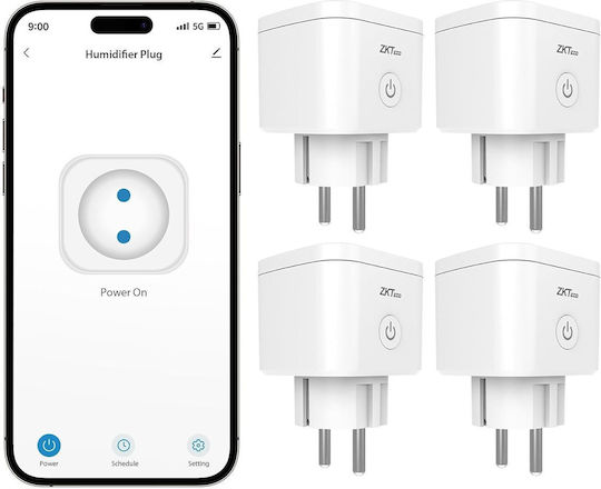 Smart Bandă de alimentare cu Telecomandă 4buc Multicolor